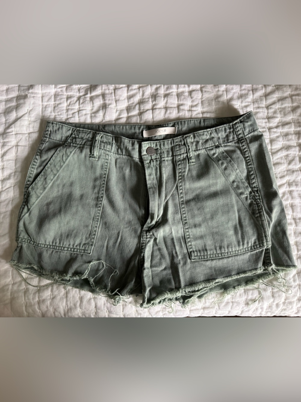 Joe’s Jeans Women’s Olive Green Shorts